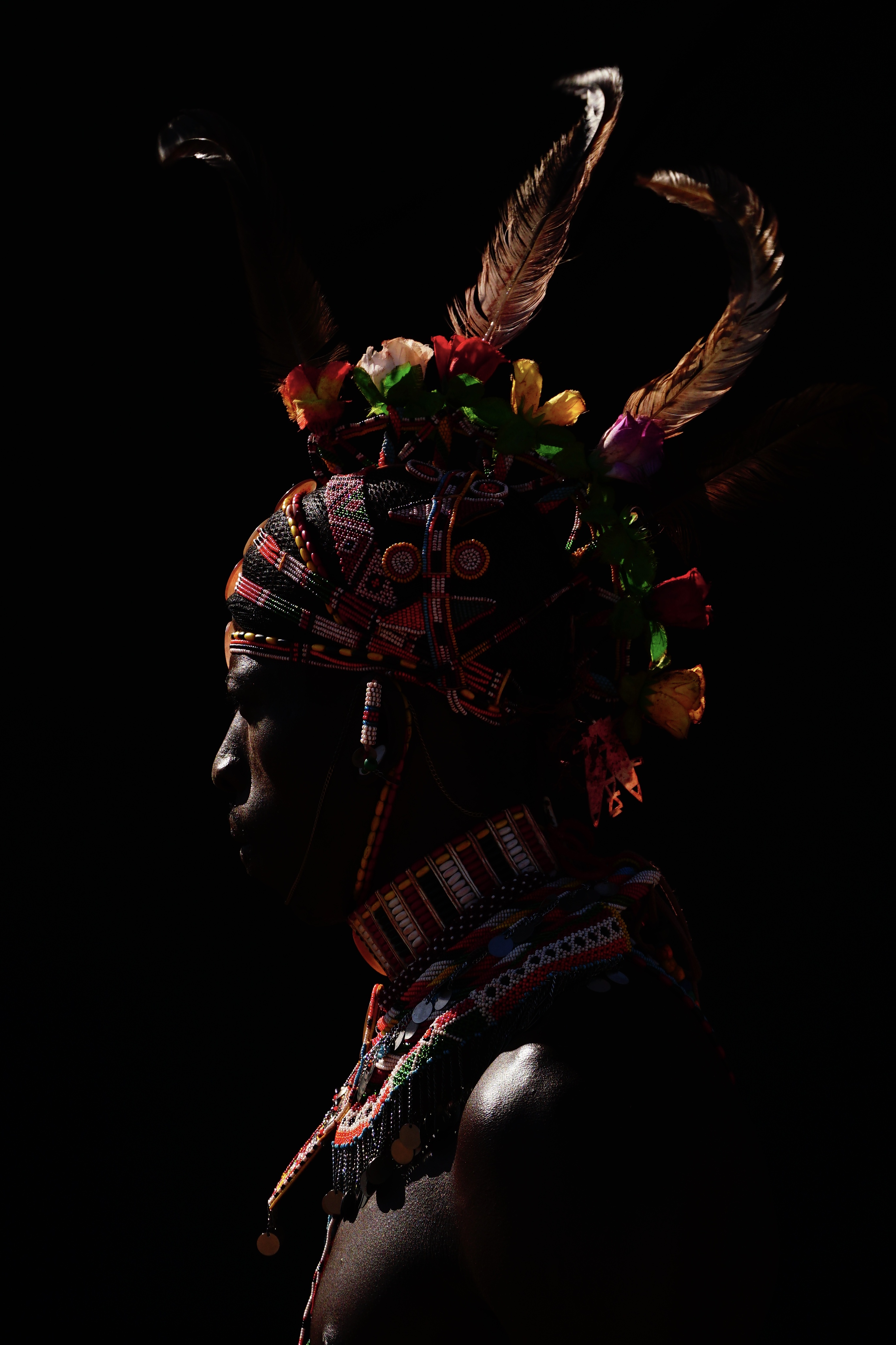 "Samburu Moran", Digital Photograph (11x14)