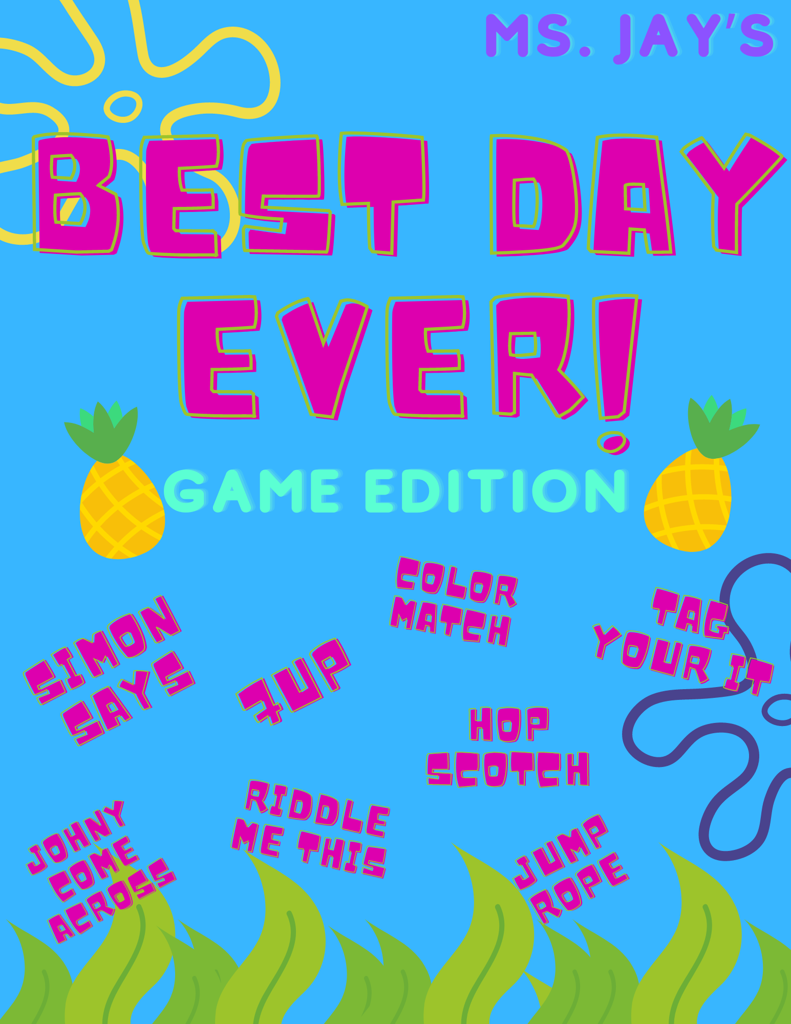 Best Day Ever! Games Edition