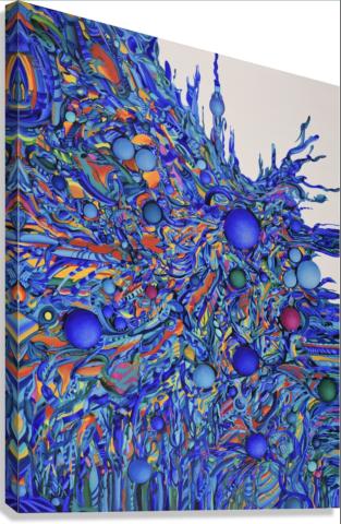 A painting by Nicole McNamara