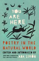 book cover of the book You are here: poetry in the natural world
