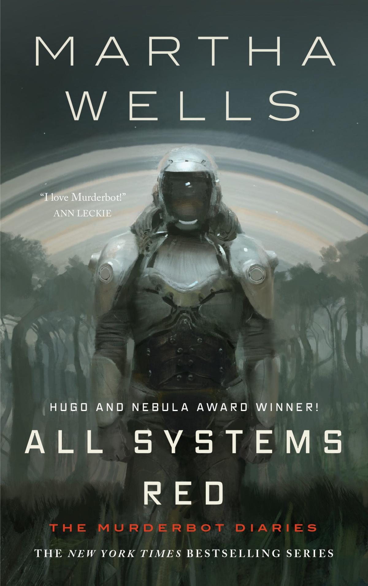 All Systems Red by Martha Wells Book Cover